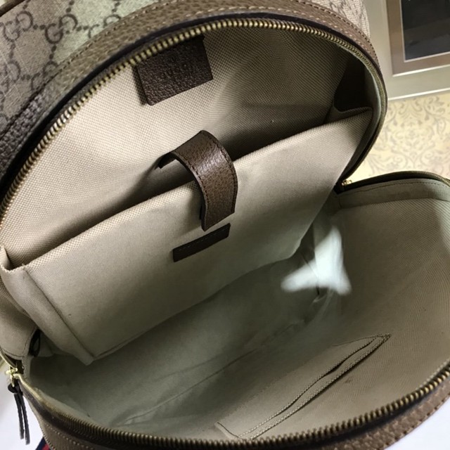 Gucci雙肩包 505372 古馳刺繡波士頓梗犬Bosco狗狗圖案背包 Gucci雙肩女包  gqy1193